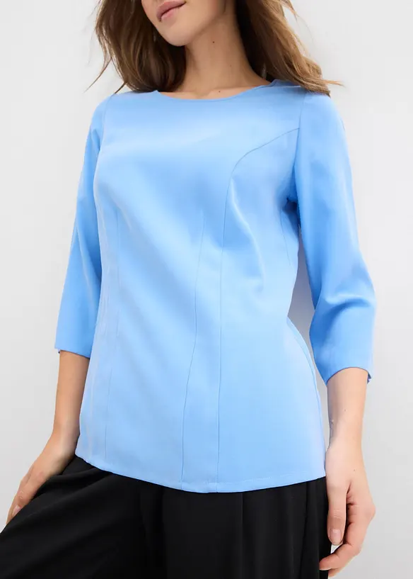 Blusa in misto viscosa fluente, bonprix