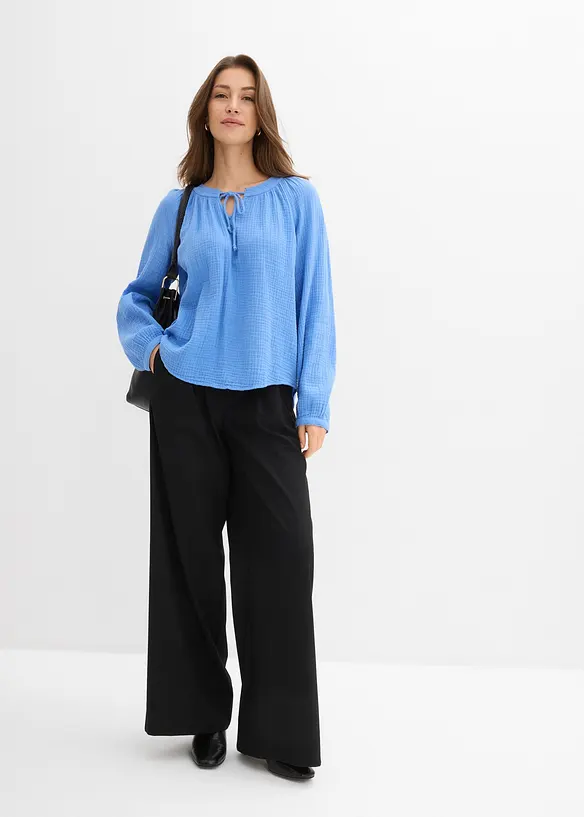 Blusa in mussola morbida, bonprix