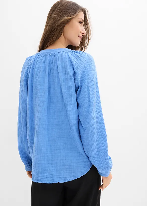 Blusa in mussola morbida, bonprix