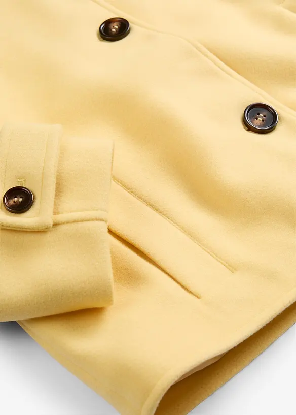 Giacca corta in simil lana, bonprix