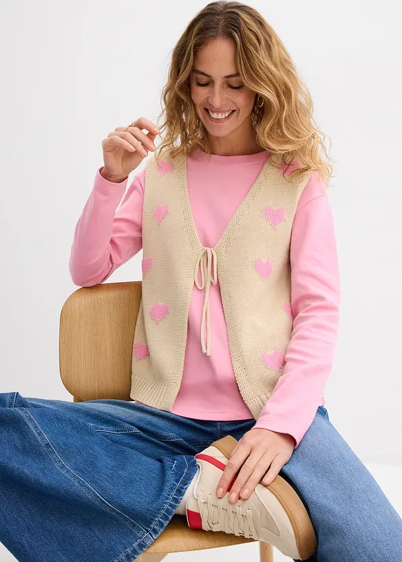 Gilet in maglia, bonprix