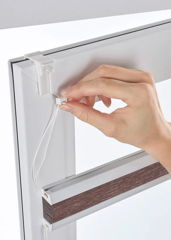 Tenda plissettata oscurante fantasia, bonprix