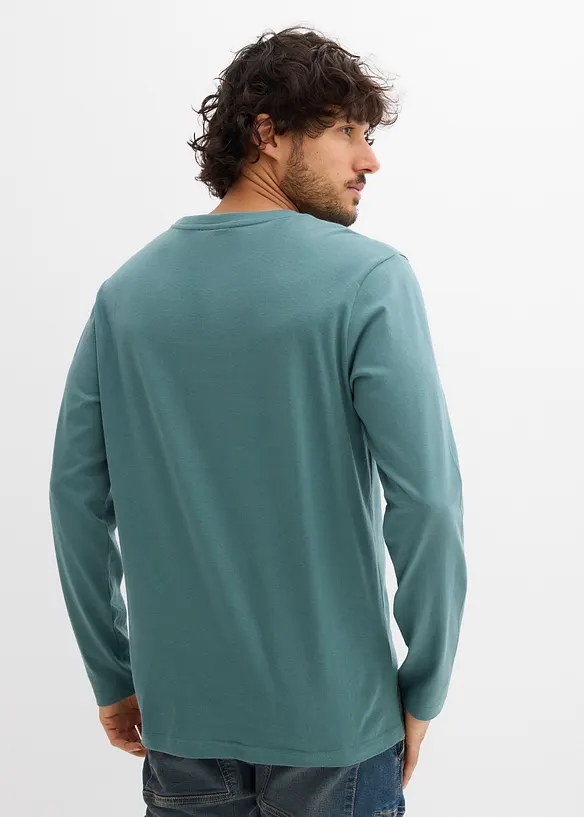 Maglia a maniche lunghe in puro cotone, bonprix