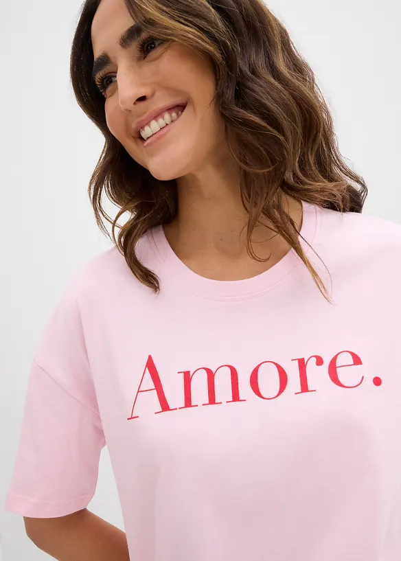 T-shirt in puro cotone biologico, bonprix