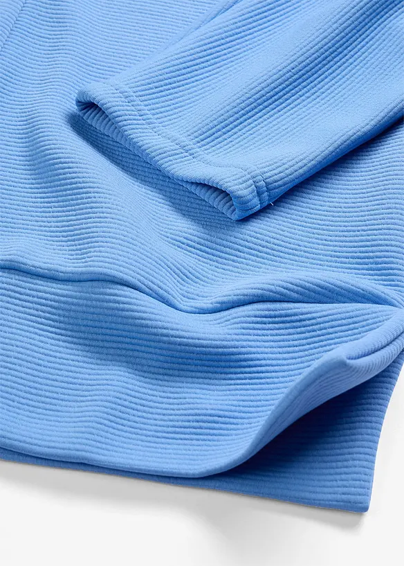 Felpa in tessuto operato, bonprix