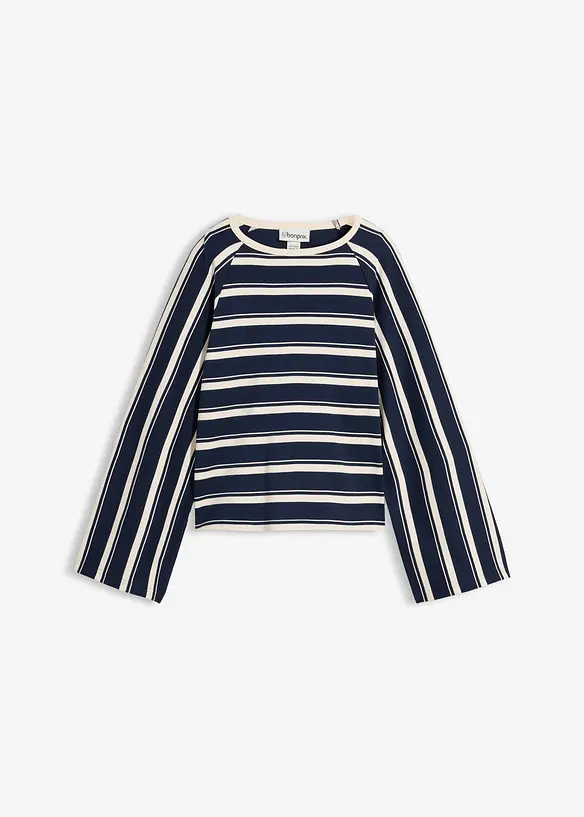 Maglia a maniche lunghe in jersey pesante, bonprix