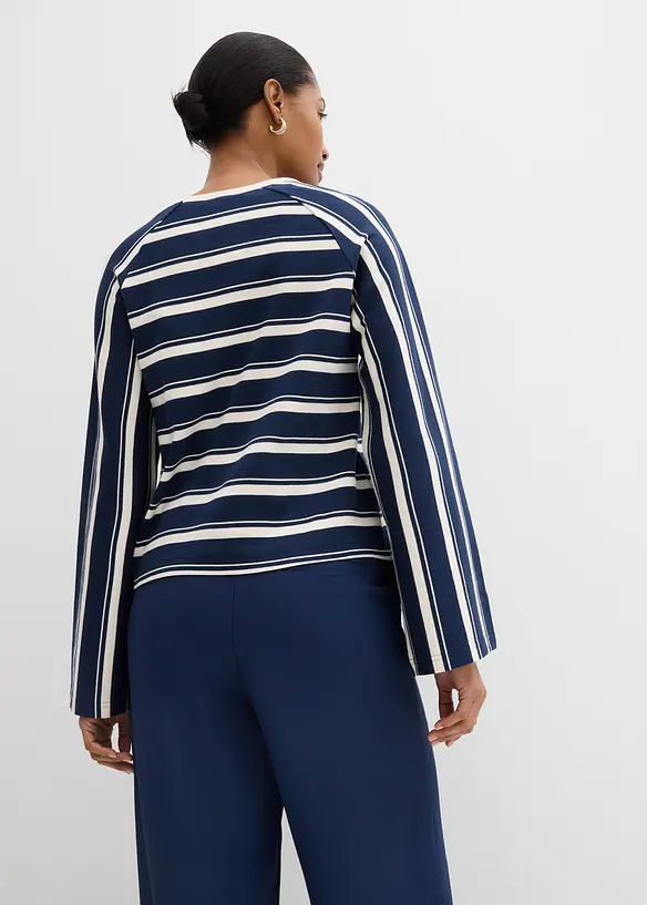 Maglia a maniche lunghe in jersey pesante, bonprix