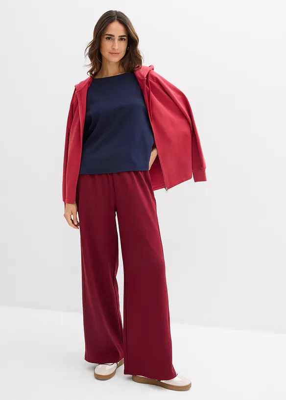 Maglia raglan in cotone biologico pesante, bonprix