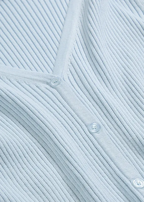 Cardigan in filato fine misto viscosa, bonprix