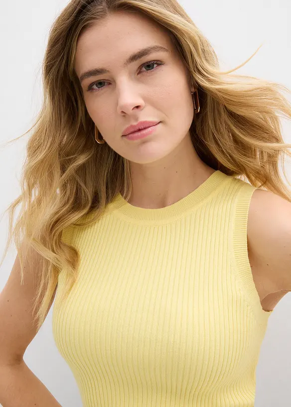 Top in maglia misto viscosa, bonprix