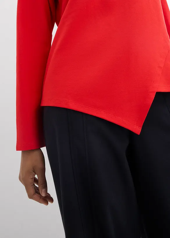 Maglia a maniche lunghe in puro cotone biologico, bonprix