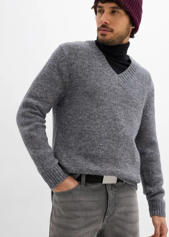 Jeans elasticizzati straight regular fit con cintura, bonprix