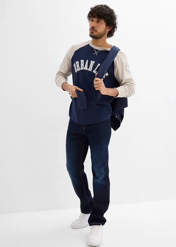 Jogger di jeans classic fit, straight, bonprix