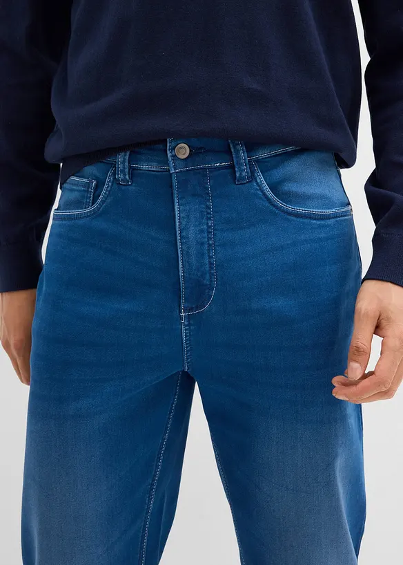 Jogger di jeans classic fit, straight, bonprix