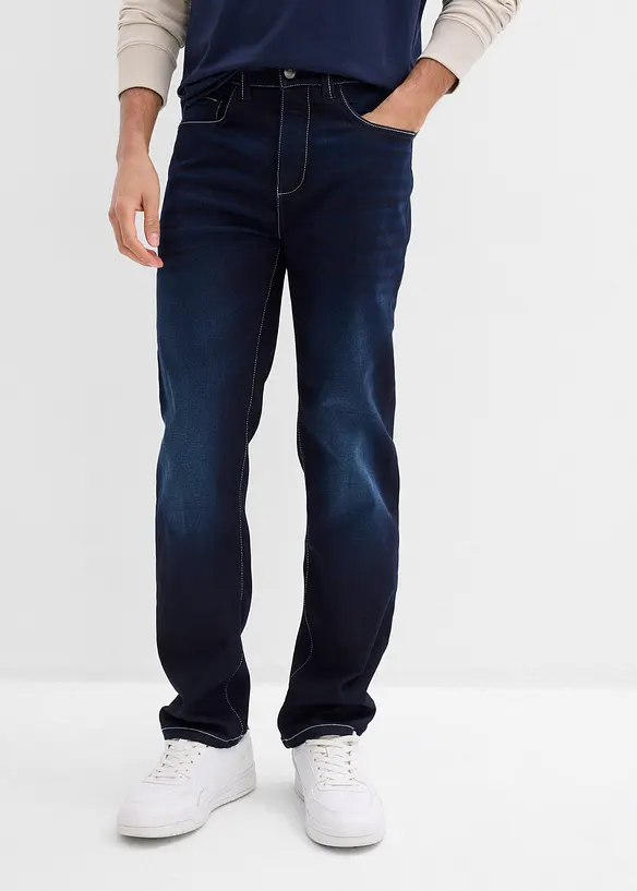 Jogger di jeans classic fit, straight, bonprix