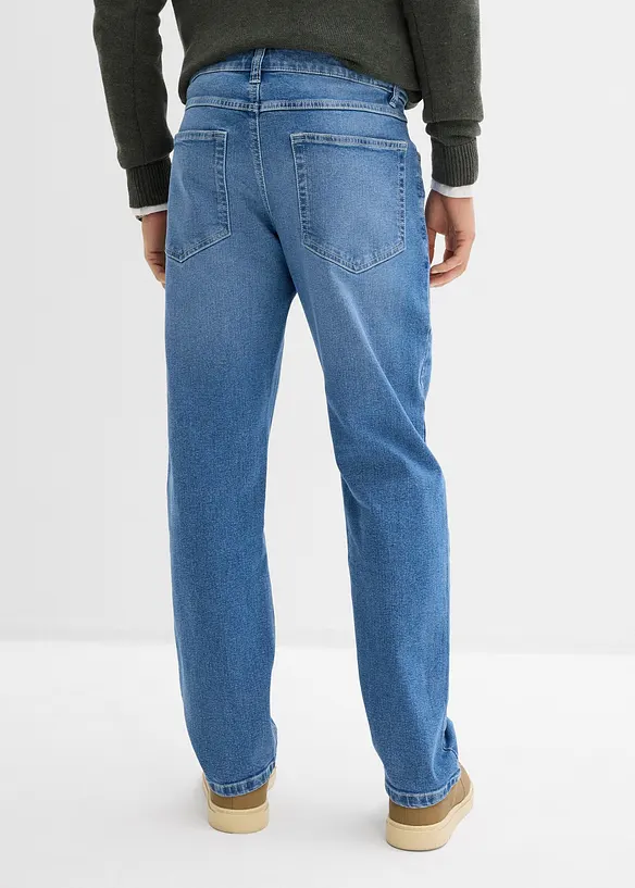 Jeans elasticizzati relaxed fit, straight, bonprix