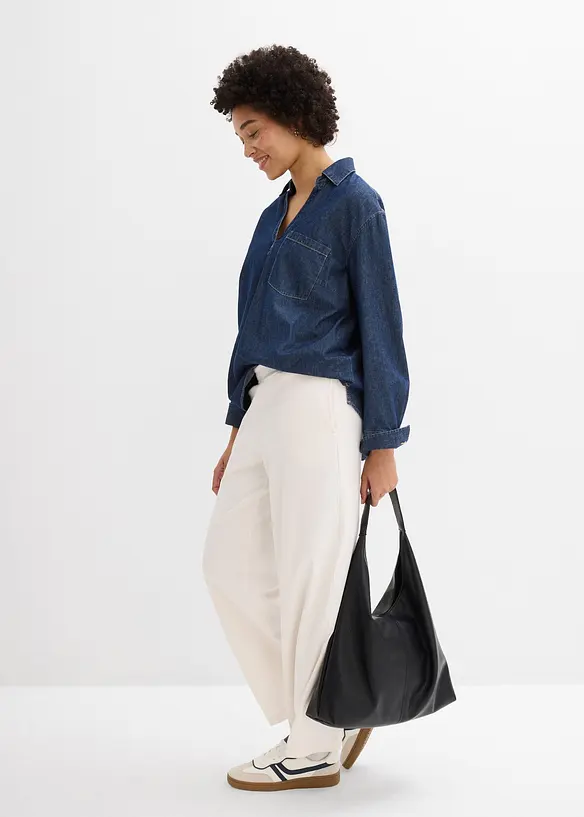 Pantaloni culotte in puro cotone biologico, bonprix