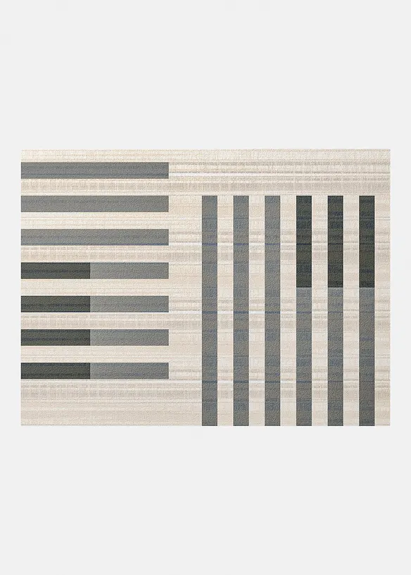 Zerbino lavabile con motivo grafico, bonprix