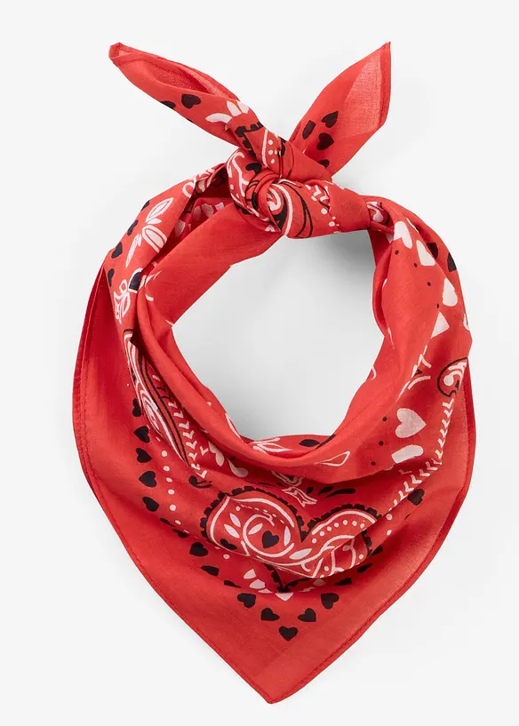 Foulard con cuori, bonprix