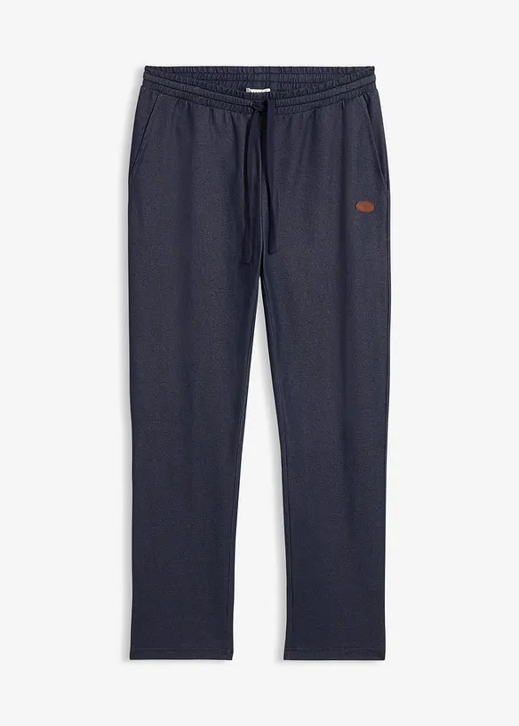 Pantaloni da jogging effetto denim, bonprix