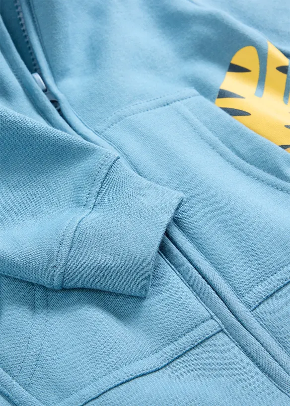 Tuta in felpa di puro cotone biologico, bonprix