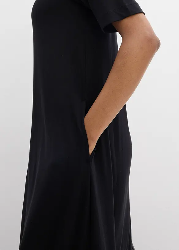 Abito lungo in misto modal morbido, bonprix