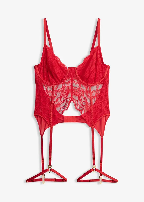 Corsetto in pizzo delicato, bonprix