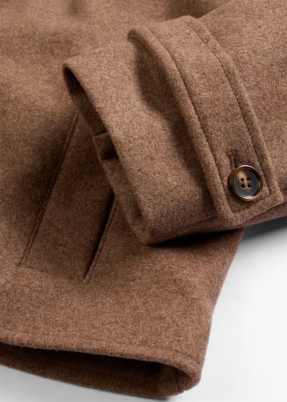 Giacca corta in simil lana, bonprix