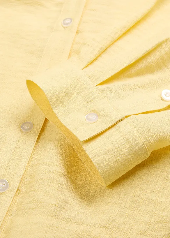 Blusa squadrata in misto viscosa, bonprix