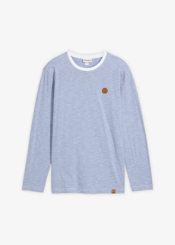Maglia a maniche lunghe in puro cotone biologico, bonprix