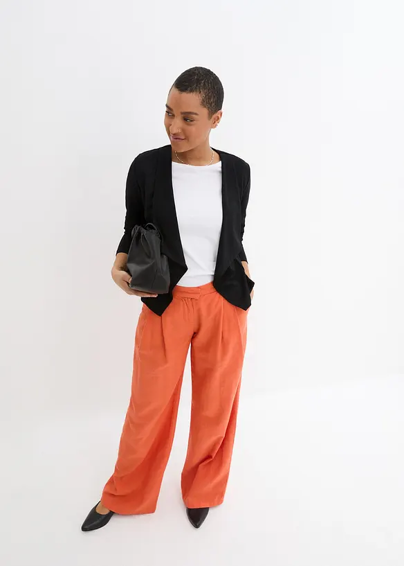 Blazer in jersey di misto viscosa, bonprix