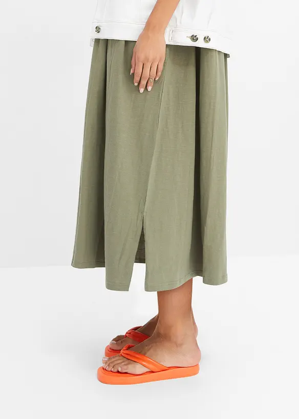 Abito midi in puro cotone biologico, bonprix