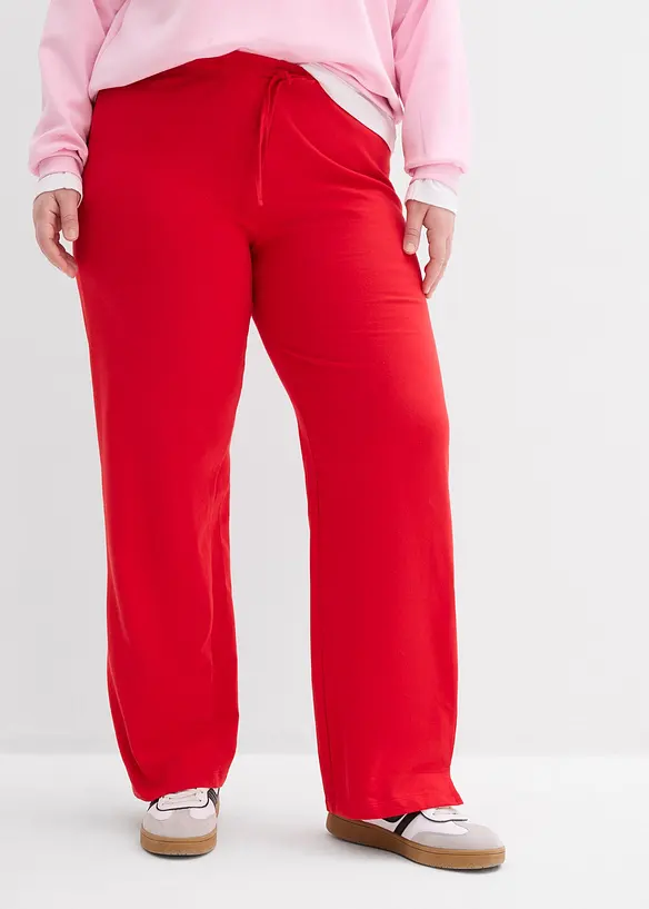 Pantaloni in felpa di puro cotone biologico, bonprix