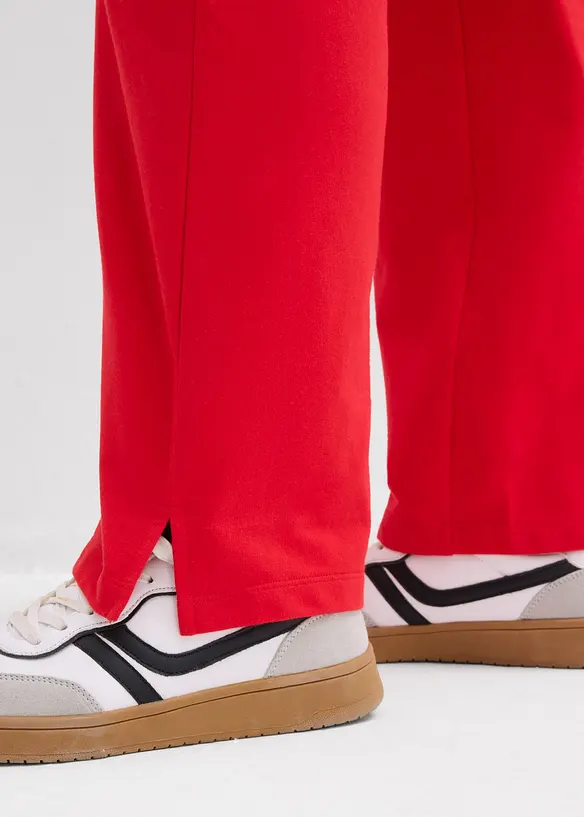 Pantaloni in felpa di puro cotone biologico, bonprix