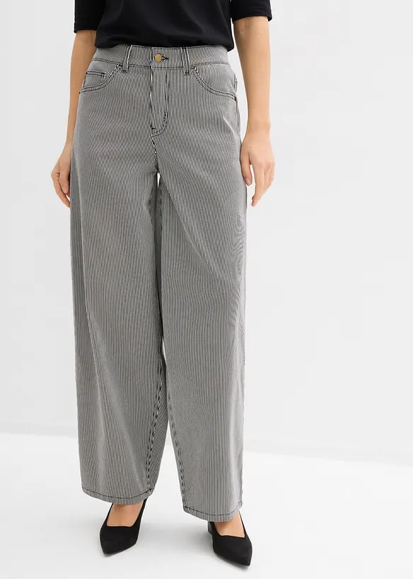 Pantaloni a palloncino a righe, bonprix