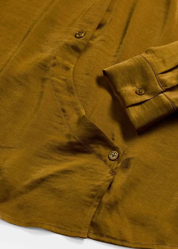 Camicia in satin fluente, bonprix
