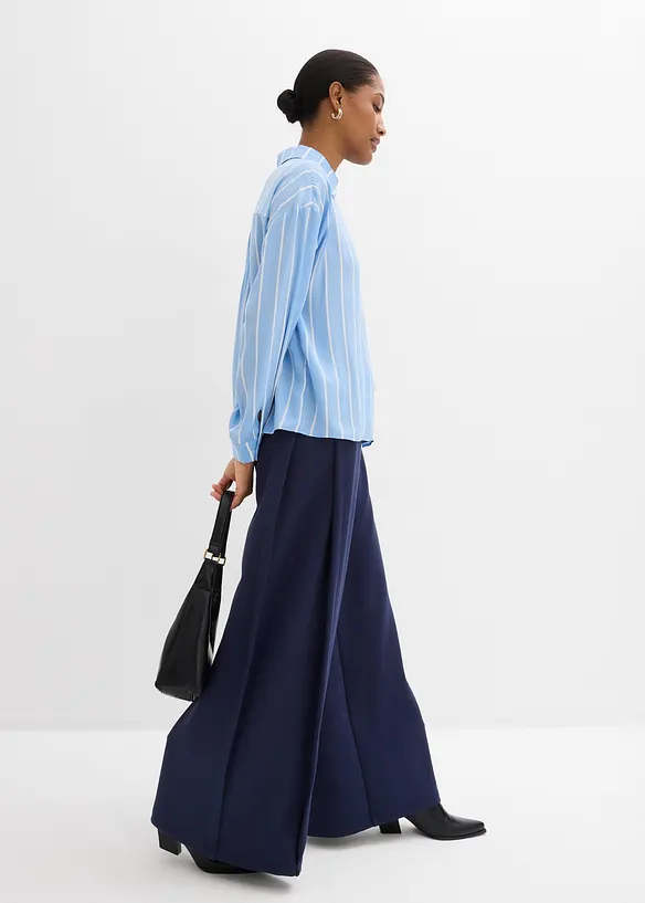 Camicia in satin fluente, bonprix