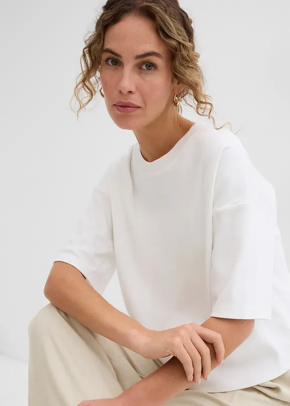 T-shirt in puro cotone biologico, bonprix