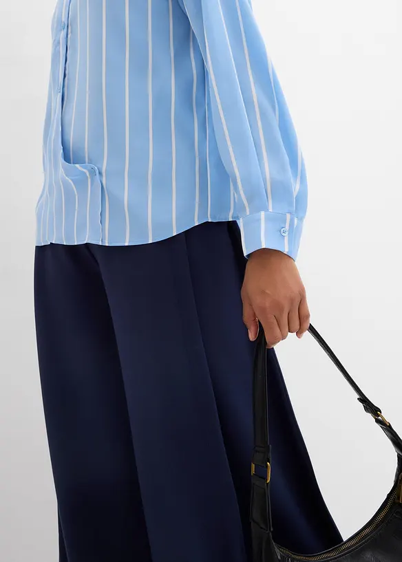 Camicia in satin fluente, bonprix