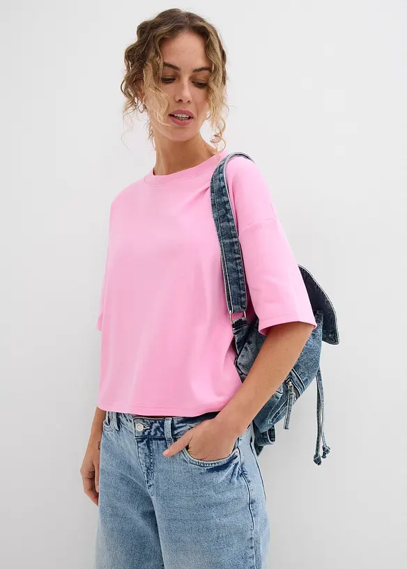 T-shirt in puro cotone biologico, bonprix