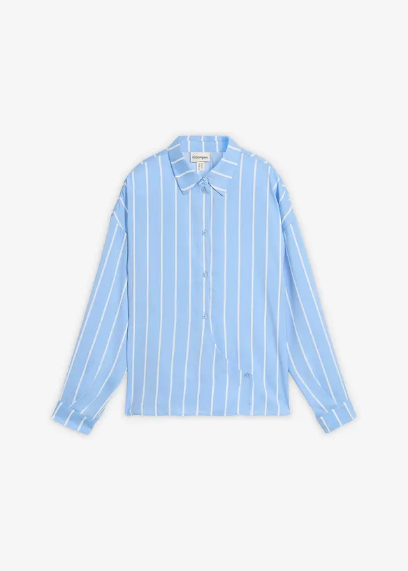 Camicia in satin fluente, bonprix
