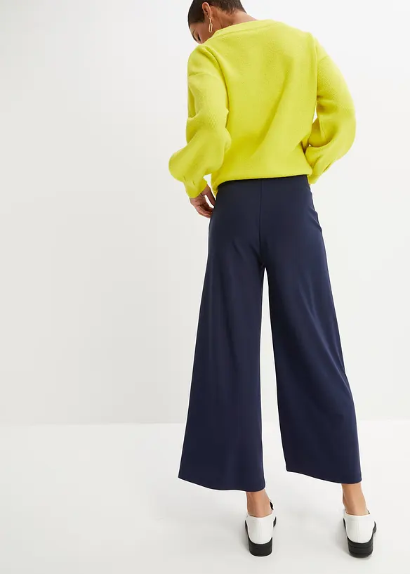 Pantaloni culotte in misto viscosa, bonprix