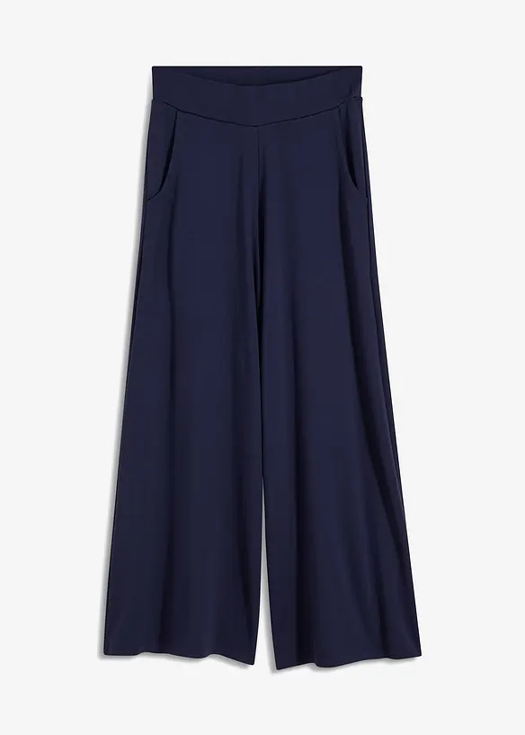 Pantaloni culotte in misto viscosa, bonprix