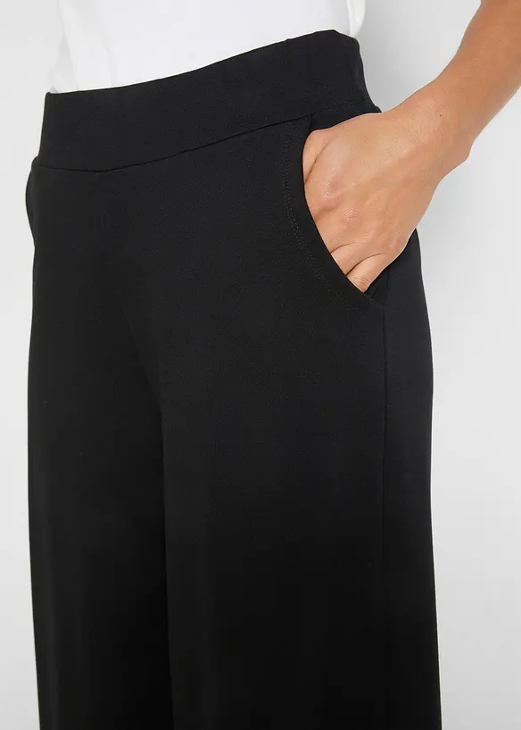 Pantaloni culotte in misto viscosa, bonprix