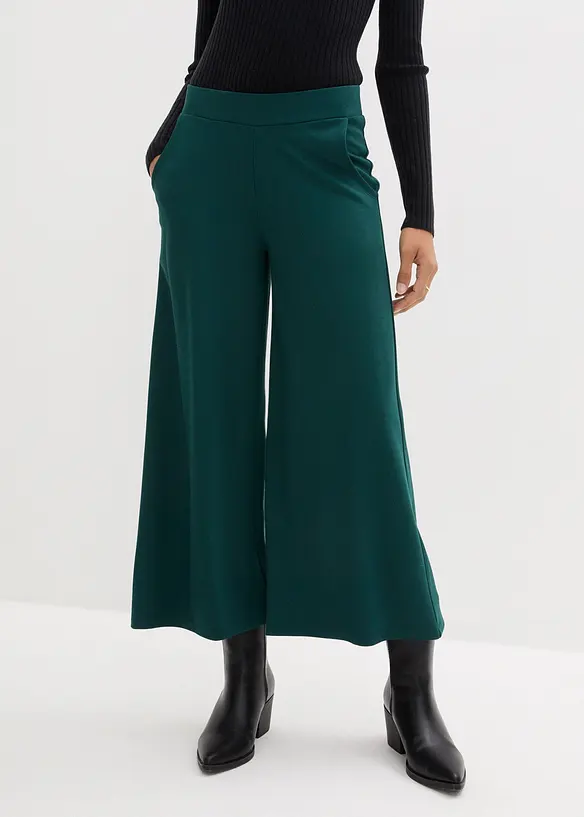 Pantaloni culotte in misto viscosa, bonprix