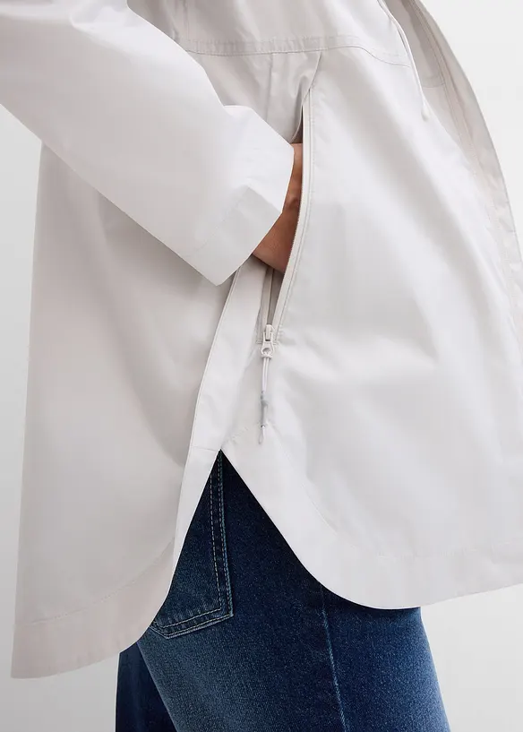 Giacca pr&eacute;maman ultraleggera impermeabile e antivento con inserto babywearing, bonprix