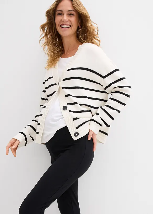 Leggings pr&eacute;maman in cotone biologico (pacco da 3), bonprix