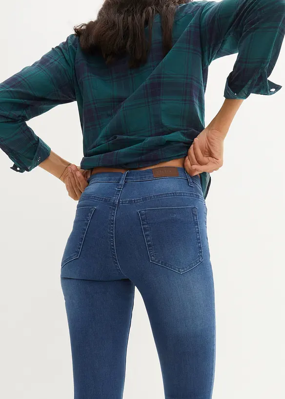 Jeans modellanti slim fit, vita alta, bonprix