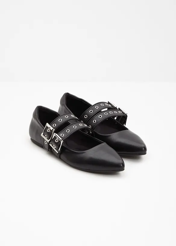 Ballerine stile Mary Jane con soletta imbottita, bonprix