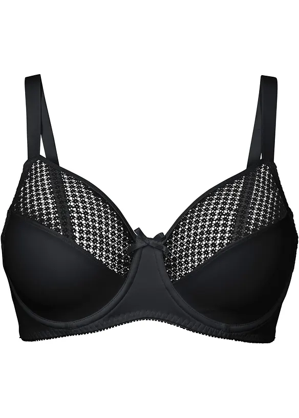 Reggiseno minimizer con mesh, bonprix